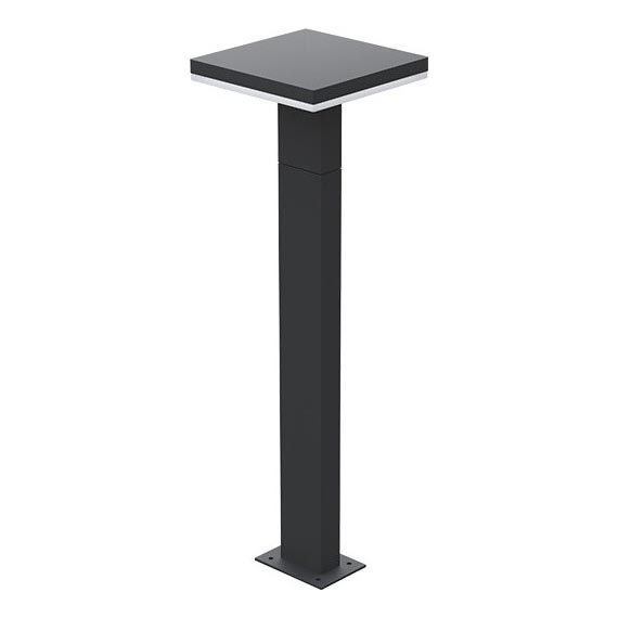 LED-ulkolamppu BARI LED/10W/230V 4000K 60 cm IP54 antrasiitti