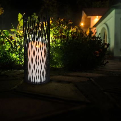 LED-ulkolamppu BORG 2xAA IP44