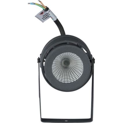 LED-ulkolamppu LED/12W/100-240V IP65 3000K harmaa
