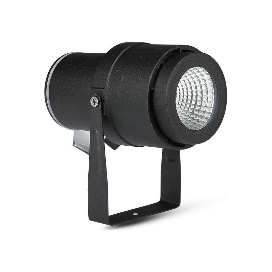 LED-ulkolamppu LED/12W/100-240V IP65 4000K musta