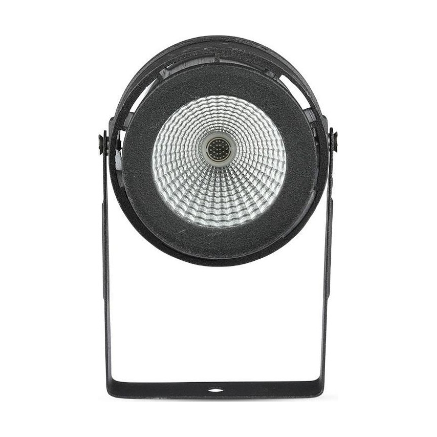 LED-ulkolamppu LED/12W/100-240V IP65 musta - vihreä valo