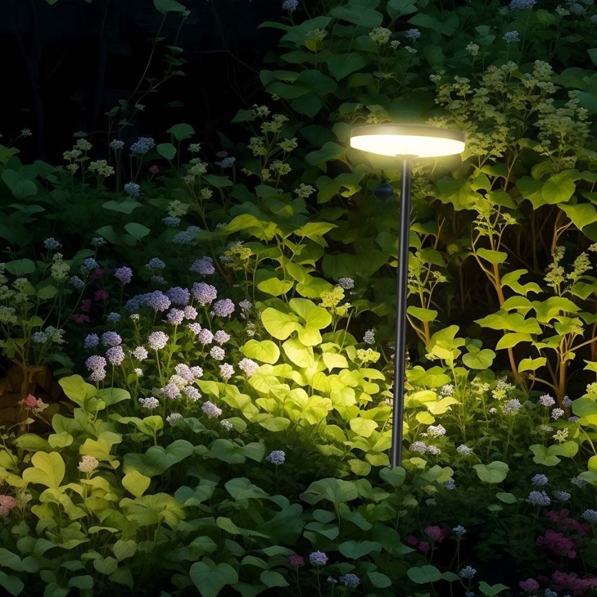 LED-ulkolamppu LED/12W/230V 4000K IP65 antrasiitti