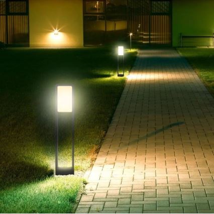 LED-ulkolamppu SAMSUNG CHIP LED/10W/230V 3000K IP65 musta