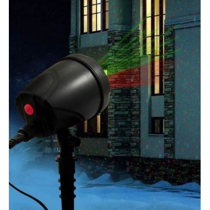 LED-ulkolaseriprojektori LED / 5W / 230V IP44