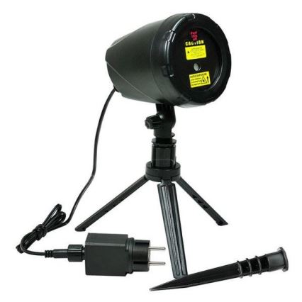 LED-ulkolaserprojektori LED / 5W / 230V IP44