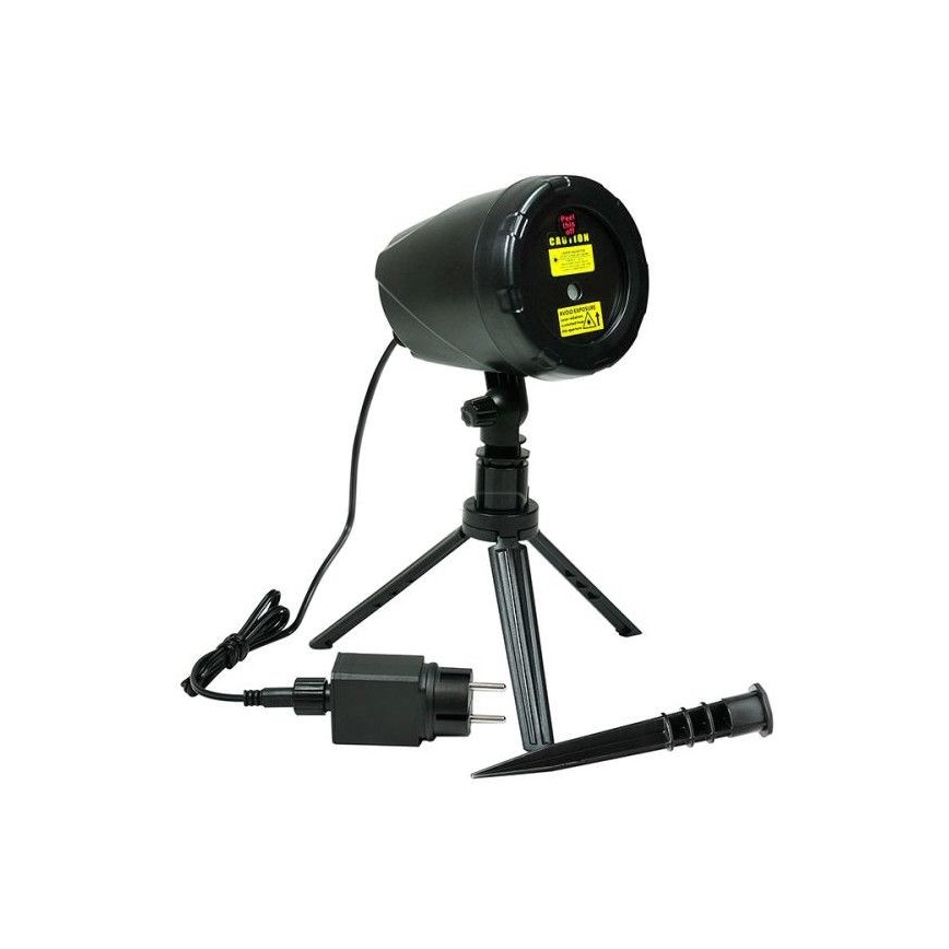 LED-ulkolaserprojektori LED / 5W / 230V IP44
