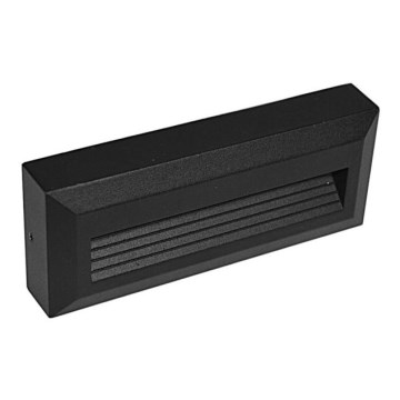 LED-ulkoportaikkovalaisimet KORA LED/1,2W/230V IP54 4000K musta