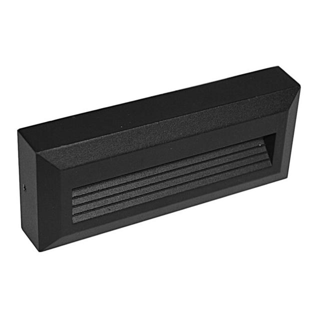 LED-ulkoportaikkovalaisimet KORA LED/1,2W/230V IP54 4000K musta