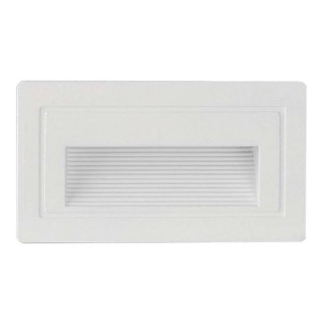 LED-ulkoportaikkovalaisimet LED/3W/230V 3000K IP65 valkoinen