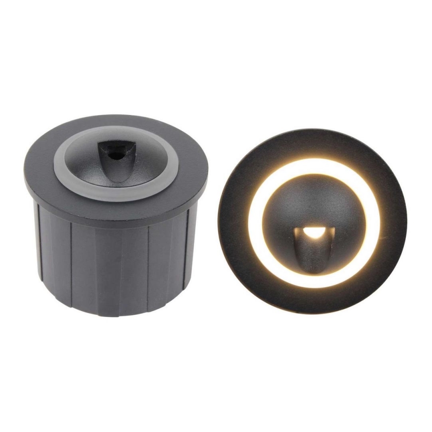 LED-ulkoportaikkovalaisimet Q2 LED/3W/230V IP44