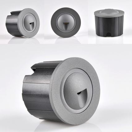 LED-ulkoportaikkovalaisimet Q2 LED/3W/230V IP44