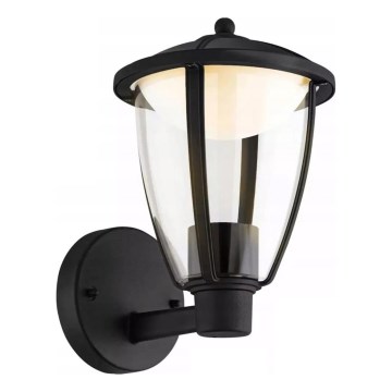 LED ulkoseinälamppu LED/6W/230V IP44 musta