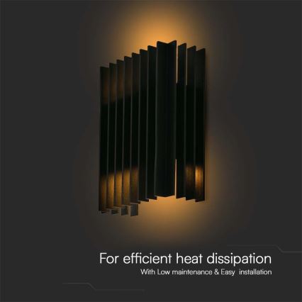 LED-ulkoseinävalaisin 2xLED/6W/230V IP65 3000K