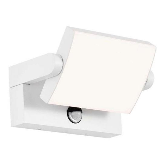 LED ulkoseinävalaisin anturilla LED/17W/230V 3000K IP65 valkoinen