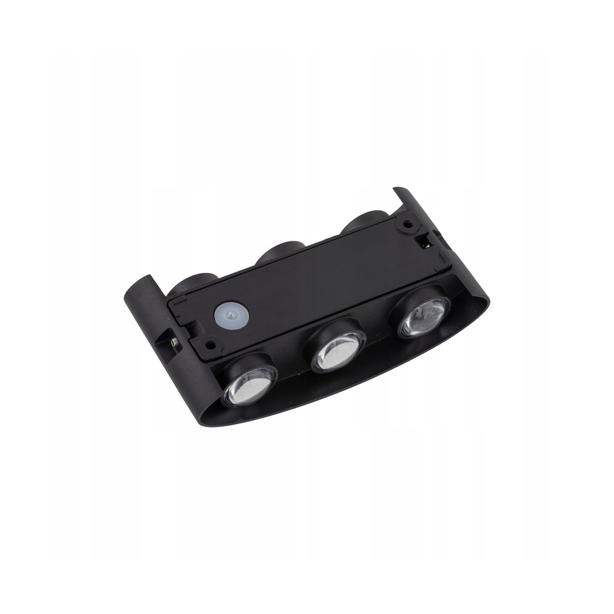 LED-ulkoseinävalaisin ARROW 6xLED/1W/230V IP54 musta