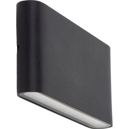 LED-ulkoseinävalaisin ARWENA 2xLED/6W/230V IP54 musta