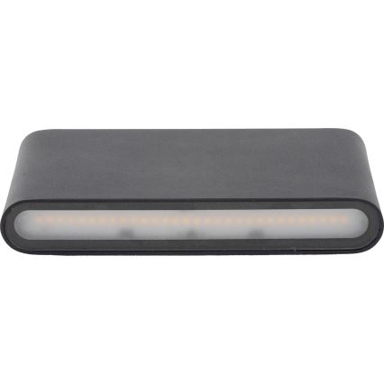 LED-ulkoseinävalaisin ARWENA 2xLED/6W/230V IP54 musta