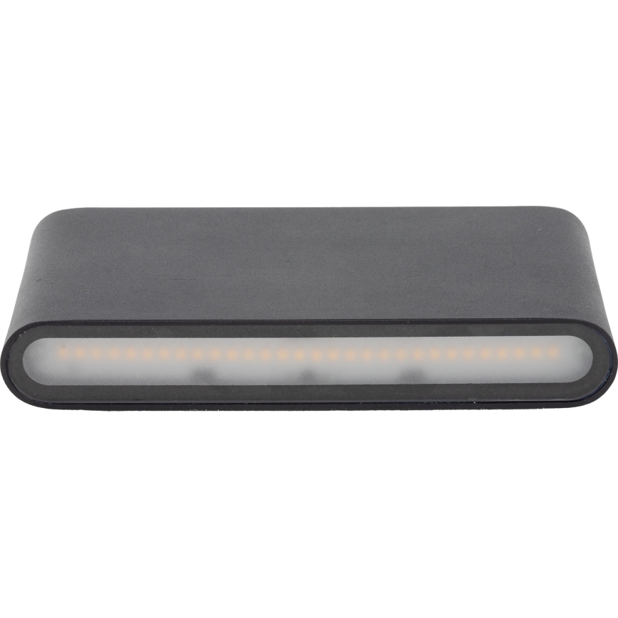 LED-ulkoseinävalaisin ARWENA 2xLED/6W/230V IP54 musta