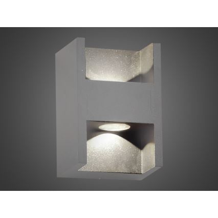 LED-ulkoseinävalaisin CISSA 2xLED/2W/230V IP54