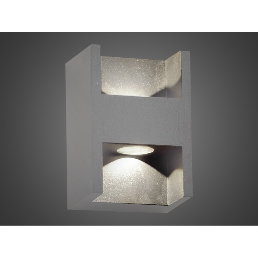 LED-ulkoseinävalaisin CISSA 2xLED/2W/230V IP54