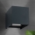 LED-ulkoseinävalaisin CUBE 2xLED/3W/230V IP54 antrasiitti