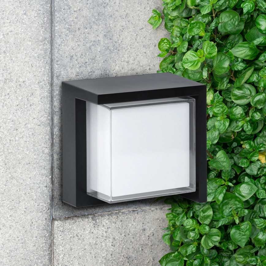 LED-ulkoseinävalaisin ESSEN LED/12W/230V IP44 musta