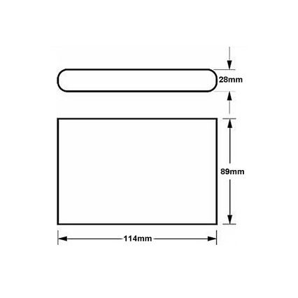 LED-ulkoseinävalaisin FLOW 2xLED/3W/230V IP54 musta