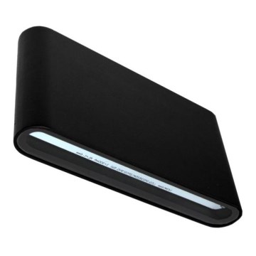 LED-ulkoseinävalaisin FLOW 2xLED/6W/230V IP54 3000K musta