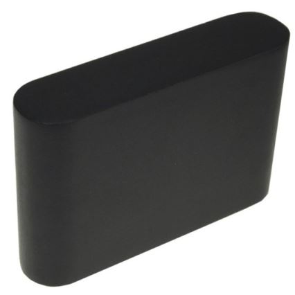 LED-ulkoseinävalaisin FLOW LED/3W/230V IP54 4000K antrasiitti