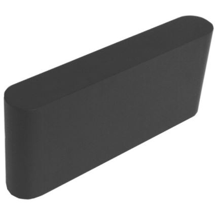 LED-ulkoseinävalaisin FLOW LED/6W/230V IP54 4000K antrasiitti