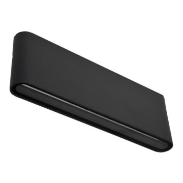 LED-ulkoseinävalaisin FLOW LED/9W/230V IP54 4000K musta