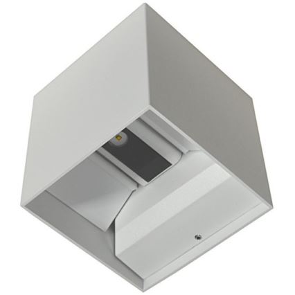 LED-ulkoseinävalaisin KREON 2xLED/3W/230V IP54 4000K valkoinen