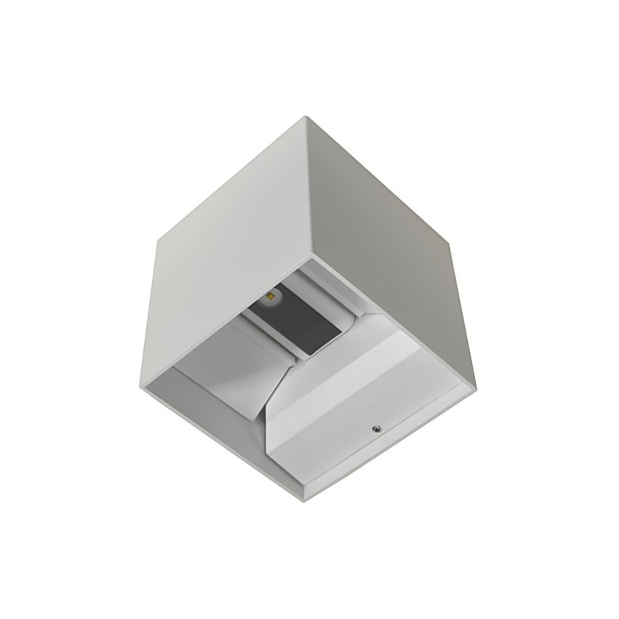 LED-ulkoseinävalaisin KREON 2xLED/3W/230V IP54 4000K valkoinen