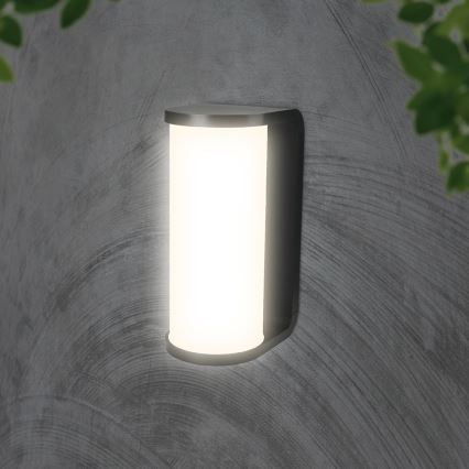 LED-ulkoseinävalaisin LED/12W/230V 3000/4200/6500K IP65 musta