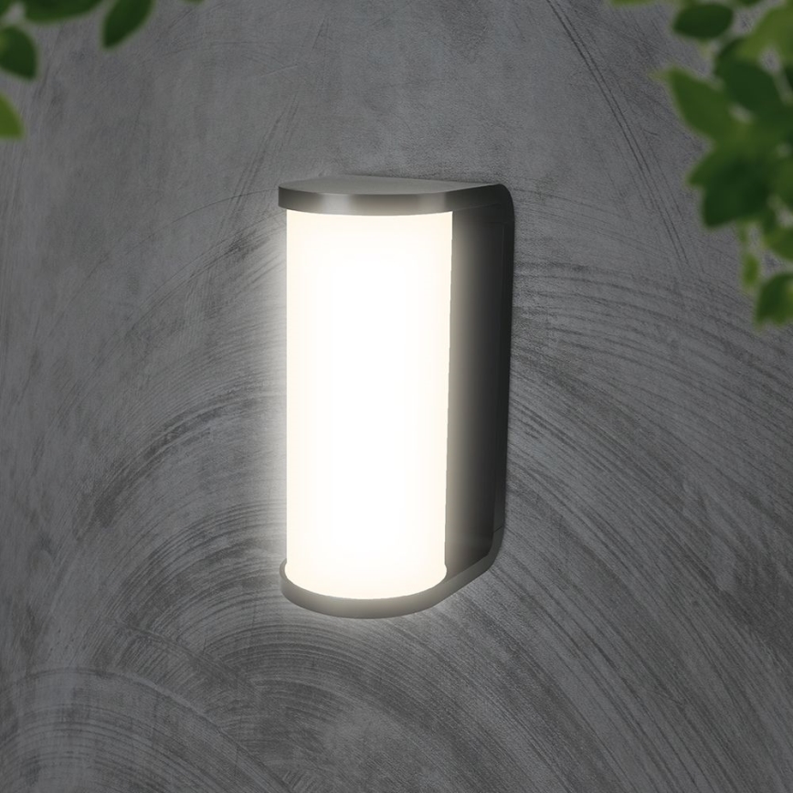LED-ulkoseinävalaisin LED/12W/230V 3000/4200/6500K IP65 musta