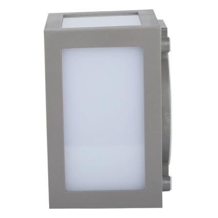 LED-ulkoseinävalaisin LED/12W/230V 3000K IP65 harmaa