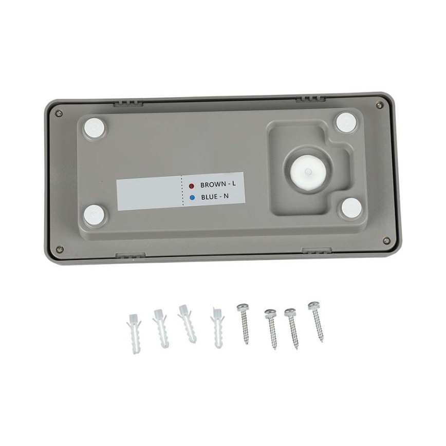 LED Ulkoseinävalaisin LED/12W/230V 4000K IP65