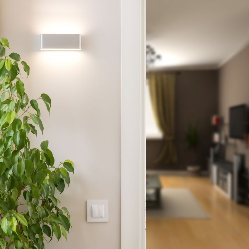 LED Ulkoseinävalaisin LED/12W/230V 4000K IP65