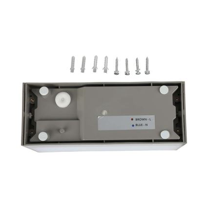 LED Ulkoseinävalaisin LED/12W/230V 4000K IP65