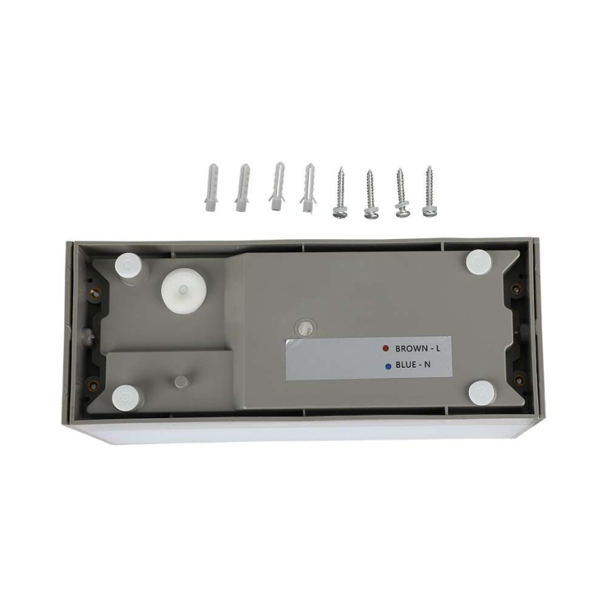 LED Ulkoseinävalaisin LED/12W/230V 4000K IP65