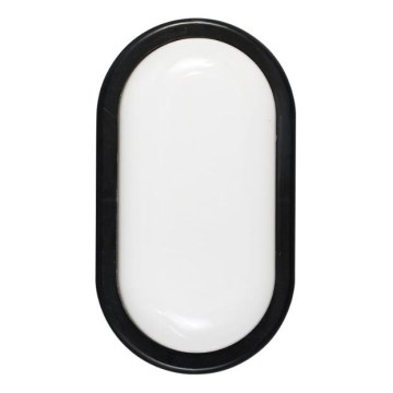 LED-ulkoseinävalaisin LED/12W/230V IP54 musta