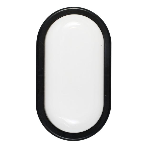 LED-ulkoseinävalaisin LED/12W/230V IP54 musta