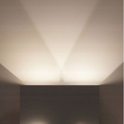 LED Ulkoseinävalaisin LED/12W/230V IP54 valkoinen