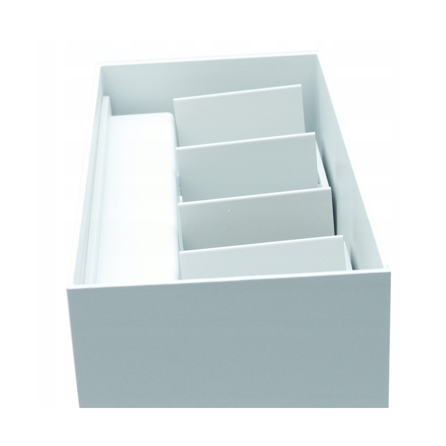LED Ulkoseinävalaisin LED/12W/230V IP54 valkoinen