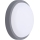 LED-ulkoseinävalaisin LED/13W/230V 4000K IP54 harmaa pyöreä