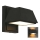 LED-ulkoseinävalaisin LED/15W/230V IP65 3000K musta