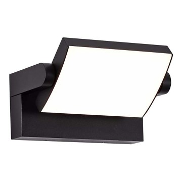 LED Ulkoseinävalaisin LED/17W/230V 3000K IP65 musta