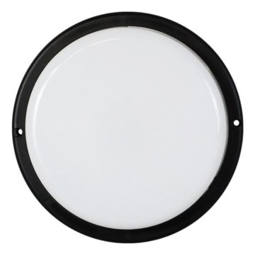 LED-ulkoseinävalaisin LED/18W/230V IP54 musta