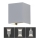 LED ulkoseinävalaisin LED/5W/230V 3000K IP65 harmaa
