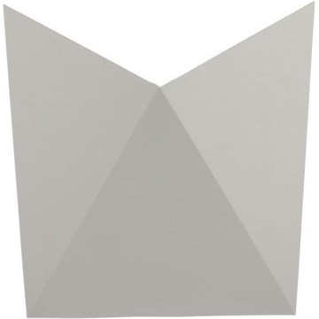 LED-ulkoseinävalaisin LED/5W/230V 3000K IP65 harmaa